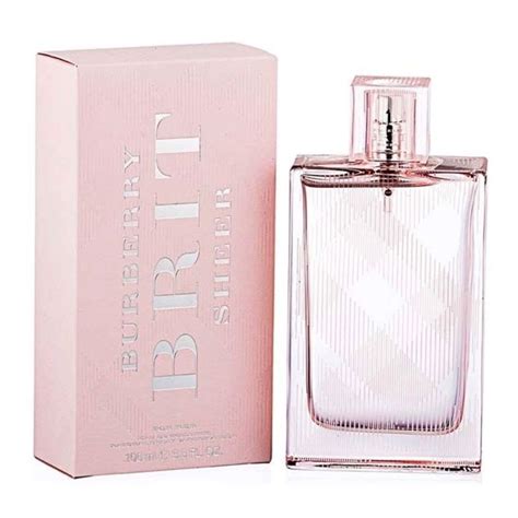 burberry brit for her vs sheer|burberry brit sheer 100 ml.